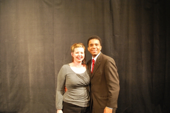 DJ Koolaide with Christopher Smitherman Cincinnati City Council Member and President of the NAACP